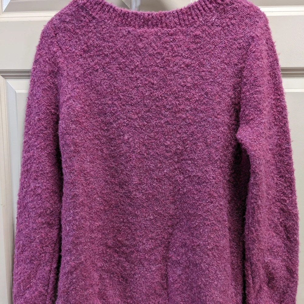 Sonoma Pullover Nubby Sweater- size medium